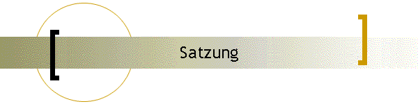 Satzung
