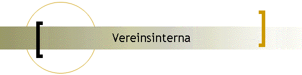 Vereinsinterna